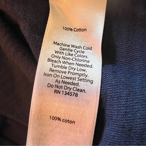 Vineyard Vines Unisex Lightweight Navy Blue Long Sleeve Hoodie Size Large - Picture 9 of 16